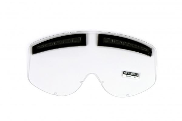 Vented clear lenses for motocross Bullet goggles - Goggles - LE02184 - Ufo Plast