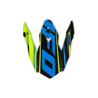 Visor for motocross Onyx helmet nos yellow, blue and black - Helmet spare parts - HR112 - Ufo Plast