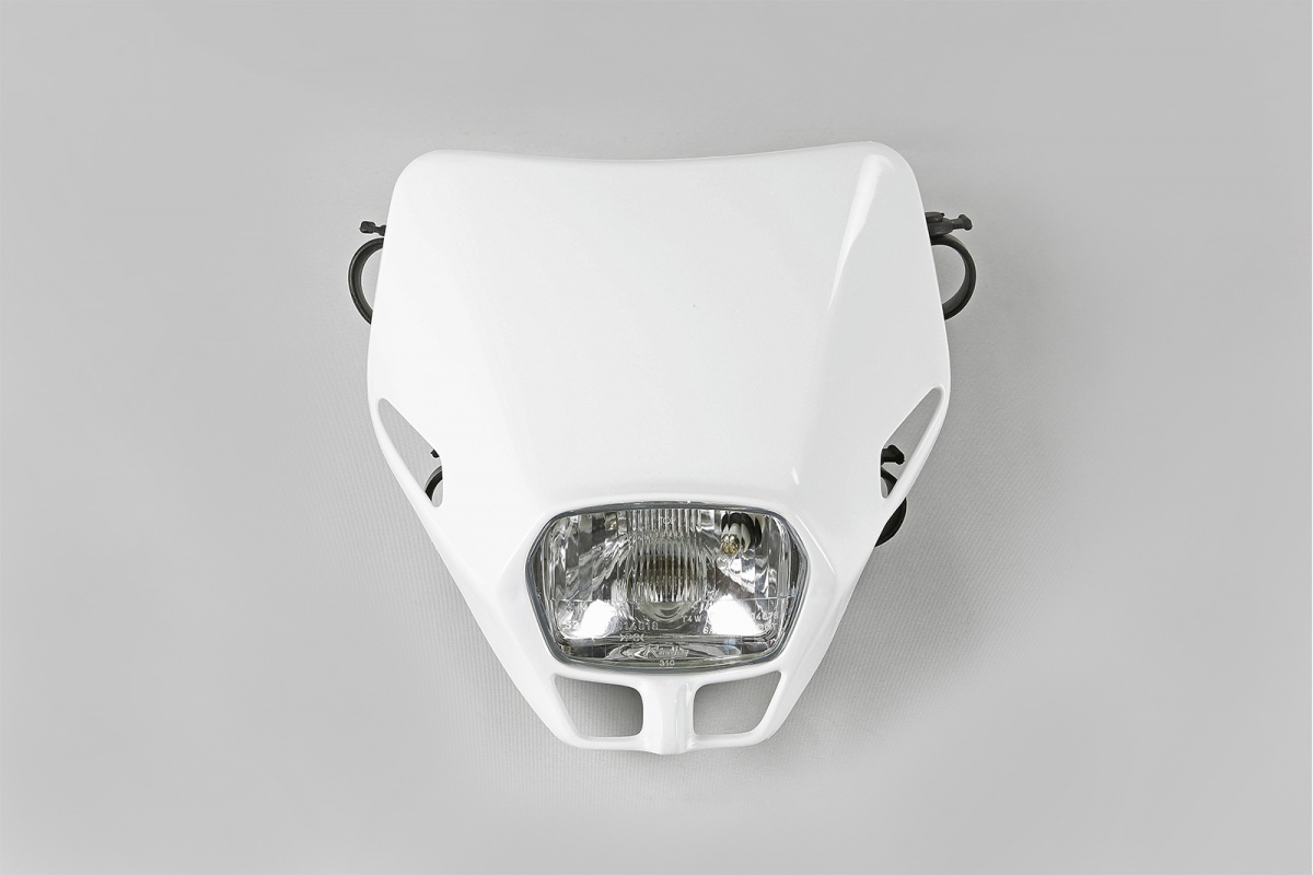 Motocross Fire Fly headlight white - Headlight - PF01705-041 - Ufo Plast