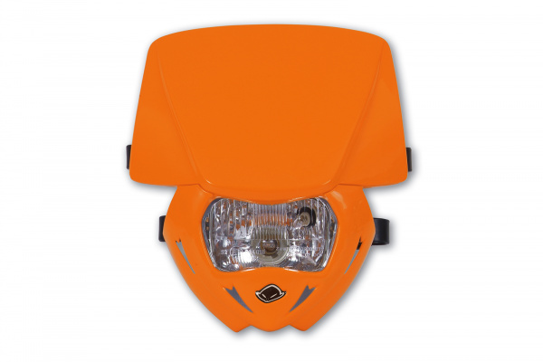 Motocross Panther headlight orange - Headlight - PF01708-127 - Ufo Plast