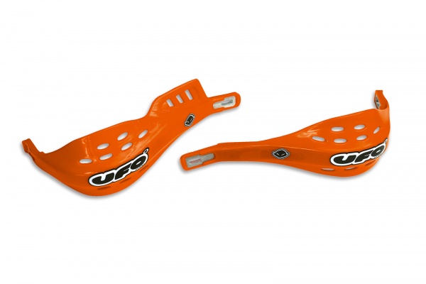 Supermotard handguards Jumpy oversize orange - Handguards - PM01625-127 - Ufo Plast