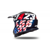 Motocross helmet for kids Numbers blue glossy - Helmets - HE193 - Ufo Plast