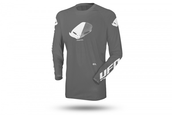 Motocross Radial jersey grey - 2023 COLLECTION - MG04527-E - Ufo Plast