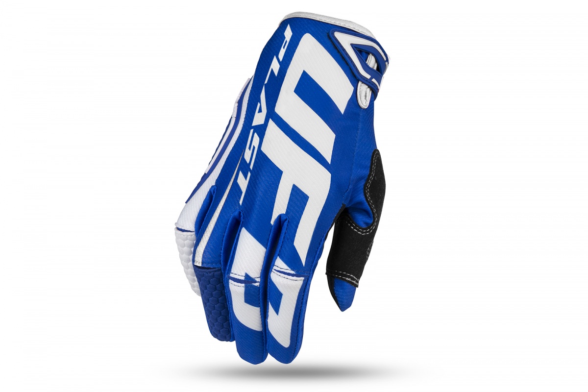 Motocross gloves Blaze blue - Gloves - GU04534-C - Ufo Plast