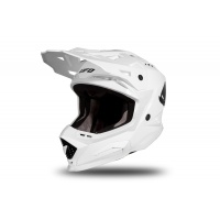 Motocross helmet Echus white glossy - Home - HE166 - Ufo Plast