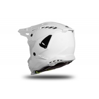 Motocross helmet Echus white glossy - Home - HE166 - Ufo Plast