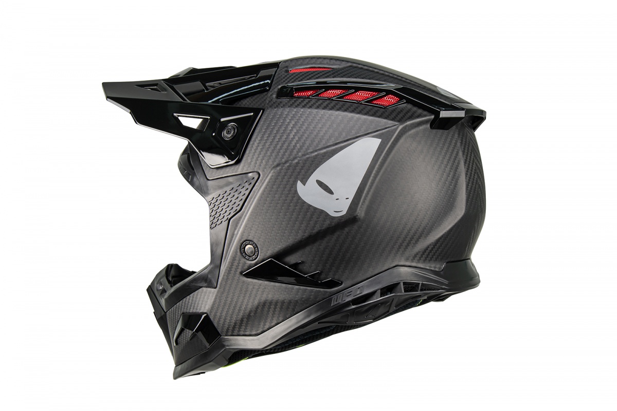 Echus Carbon Motocross Helmet - PROTECTION - HE13001-CARB - Ufo Plast