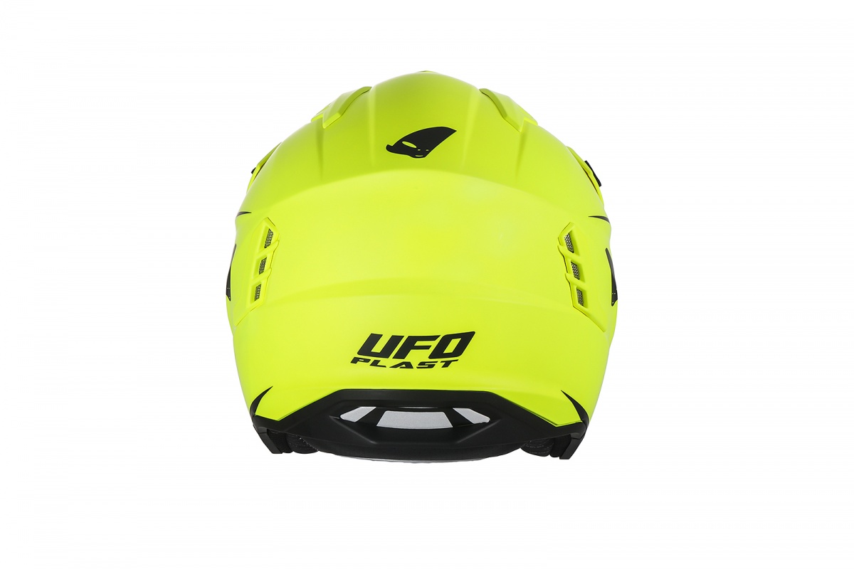 Sheratan cross jet helmet neon yellow - Helmets - HE13002-DFLU - Ufo Plast