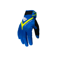 Motocross Hayes gloves blue and neon yellow - Gloves - GL13001-CD - Ufo Plast