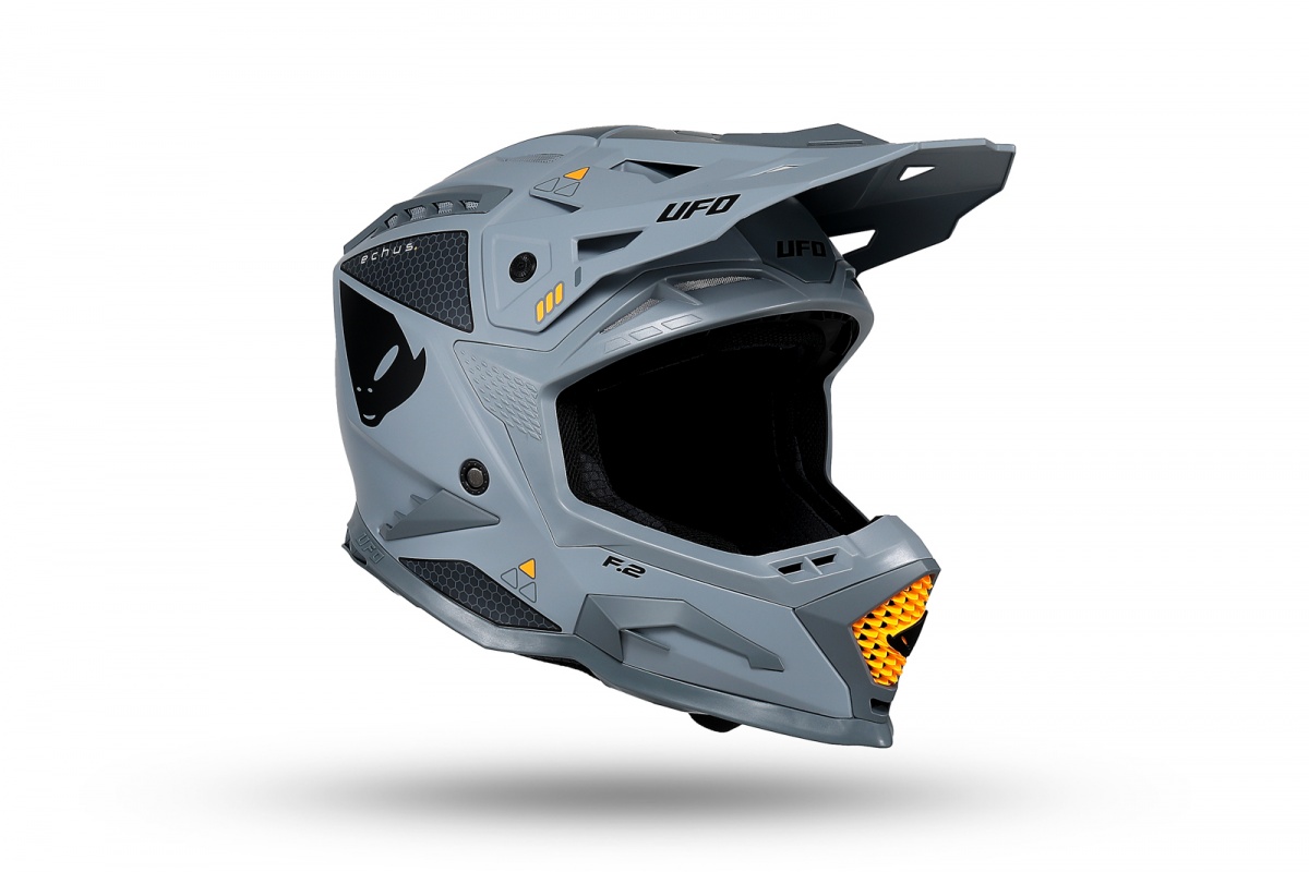 Motocross Echus helmet grey - Helmets - HE13100-EF - Ufo Plast